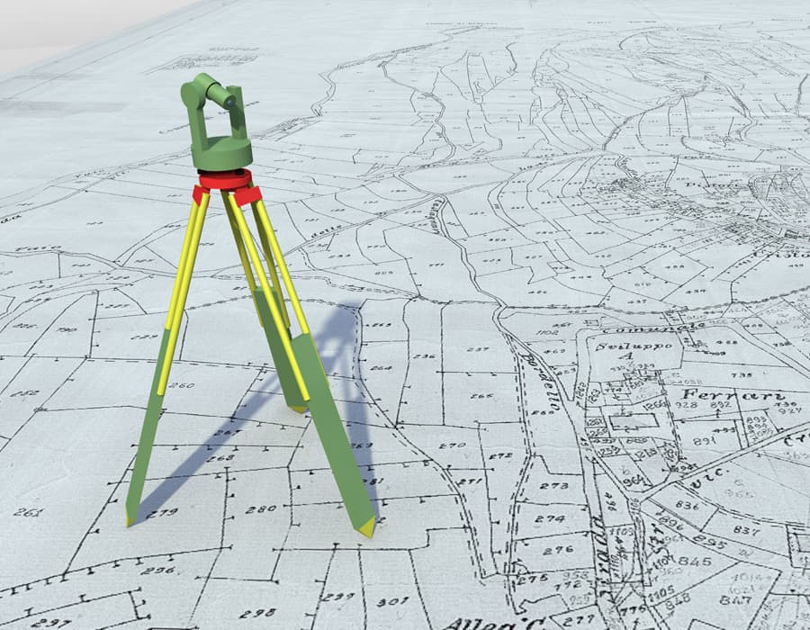 Topografía y replanteo con estación total y GPS